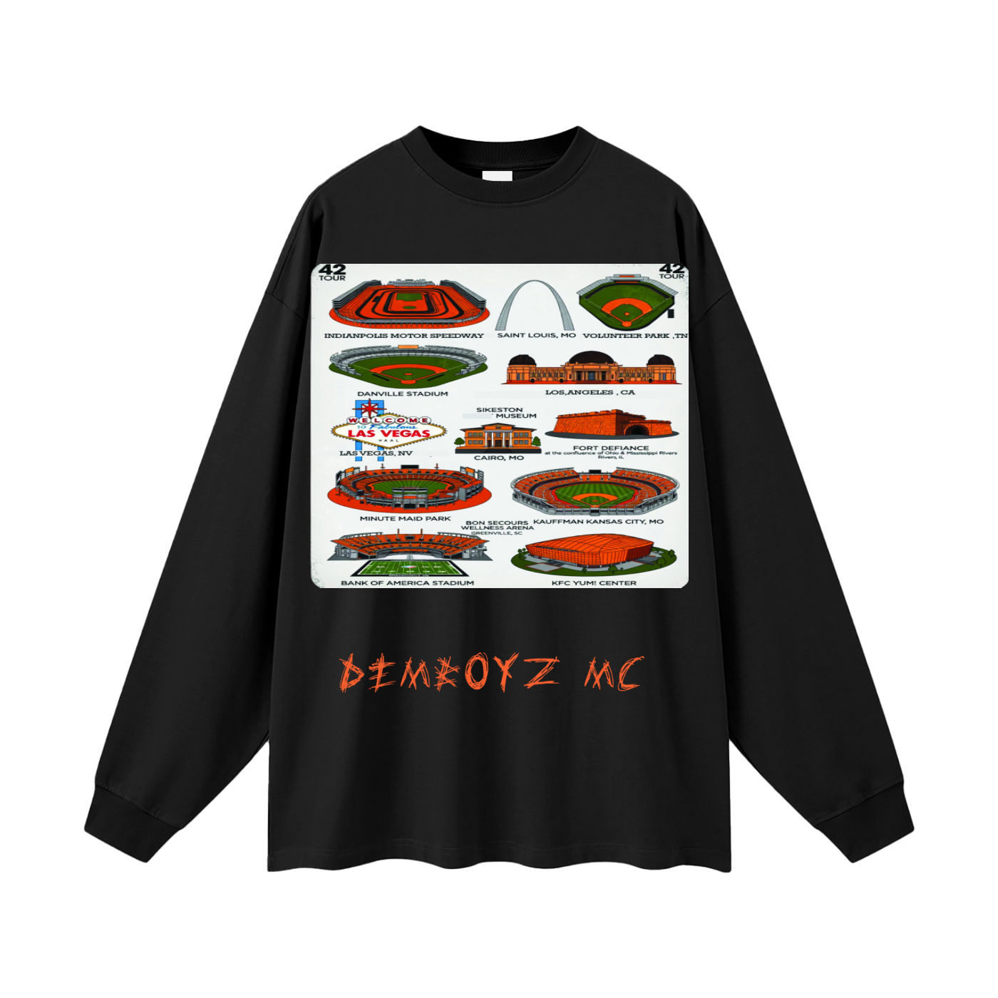 42 Nation Long Sleeve Tee
